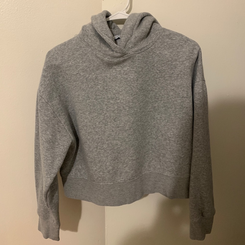 Cropped hoodie